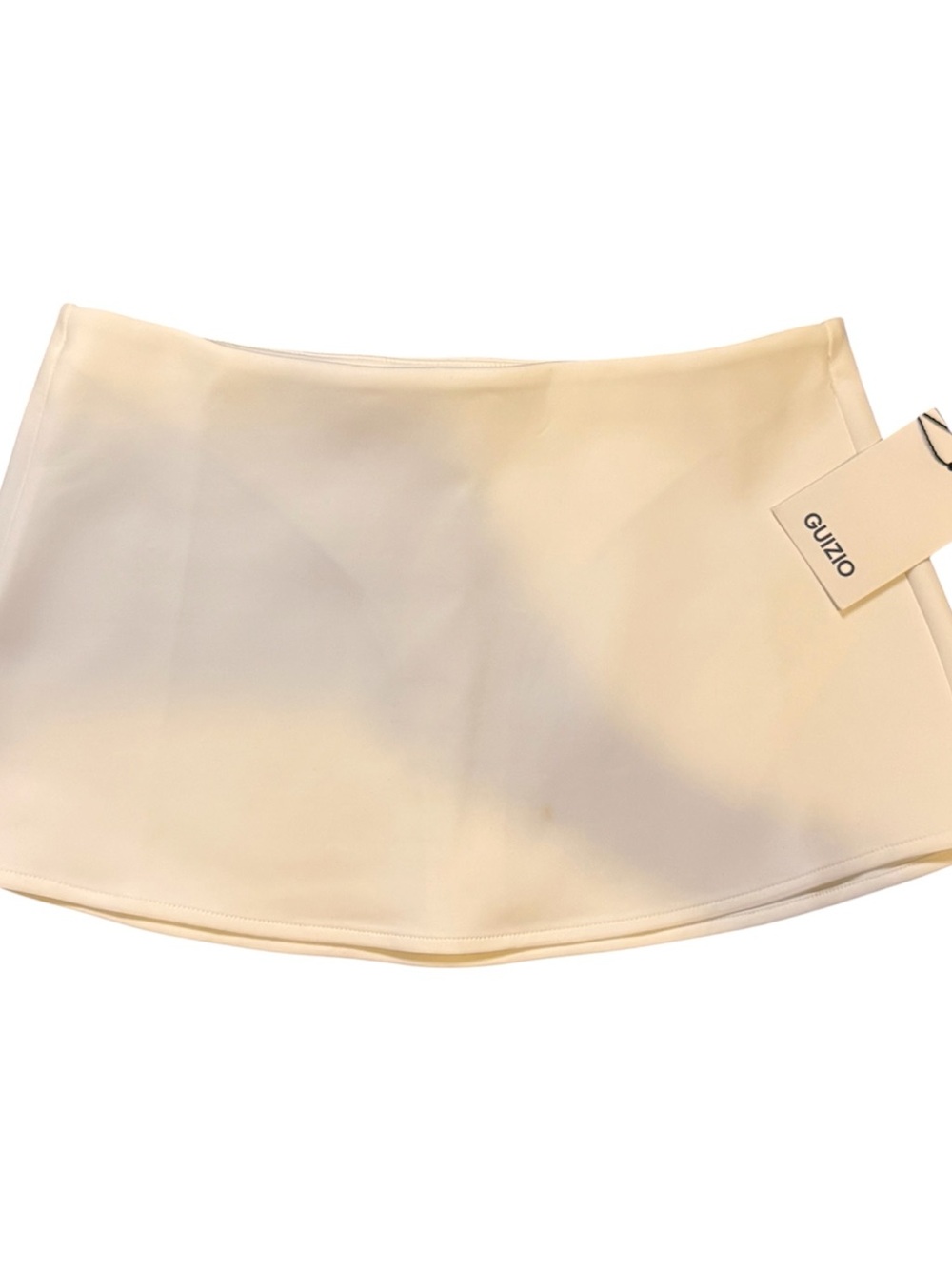 GUIZIO Mini Skirt XXS White NWT